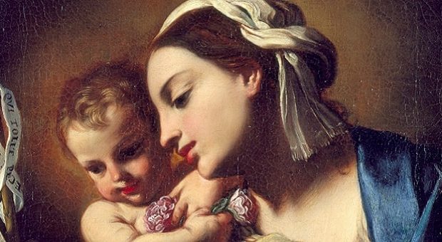 Madonna col Bambino e San Giovannino di Elisabetta Sirani agli Uffizi