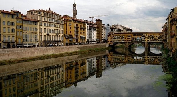 vista su Ponte Vecchio