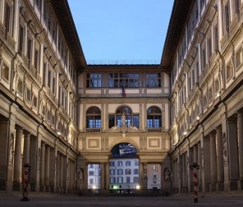 Gli Uffizi a Firenze
