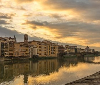 tramonto a Firenze