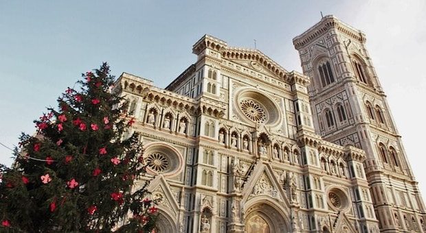 Albero di Natale in Piazza del Duomo